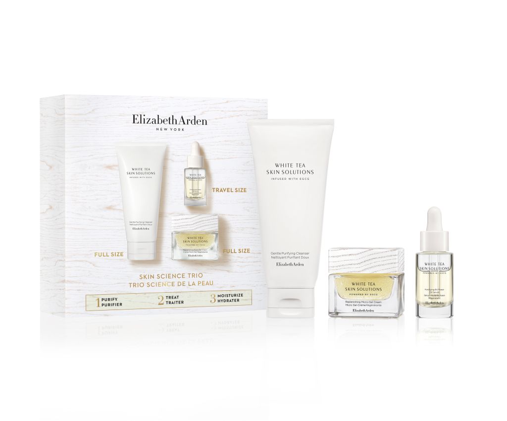 White Tea Skin Solutions Serum &amp; Cleanser Set